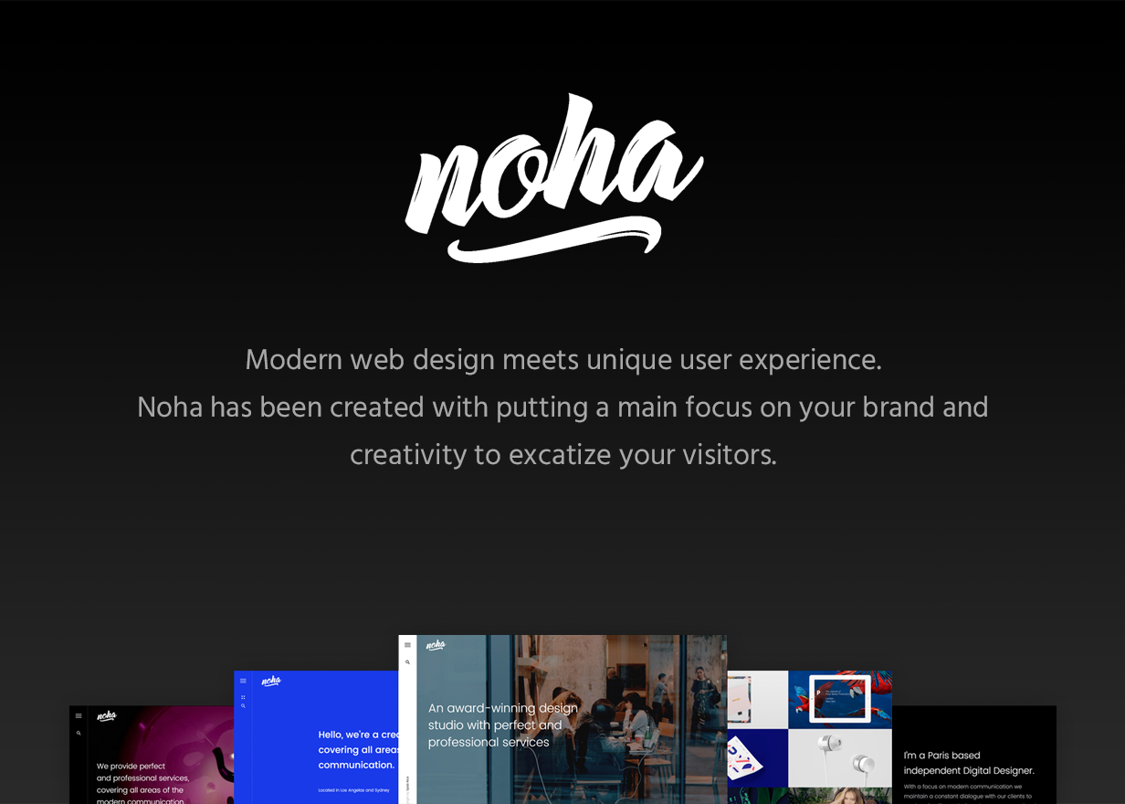 Noha - A modern & unique Agency / Studio Template - 5
