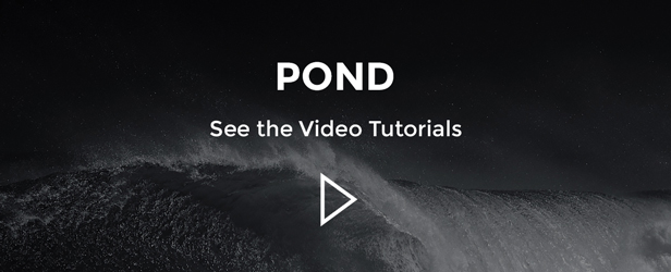 Pond - Creative Portfolio / Agency Template - 8